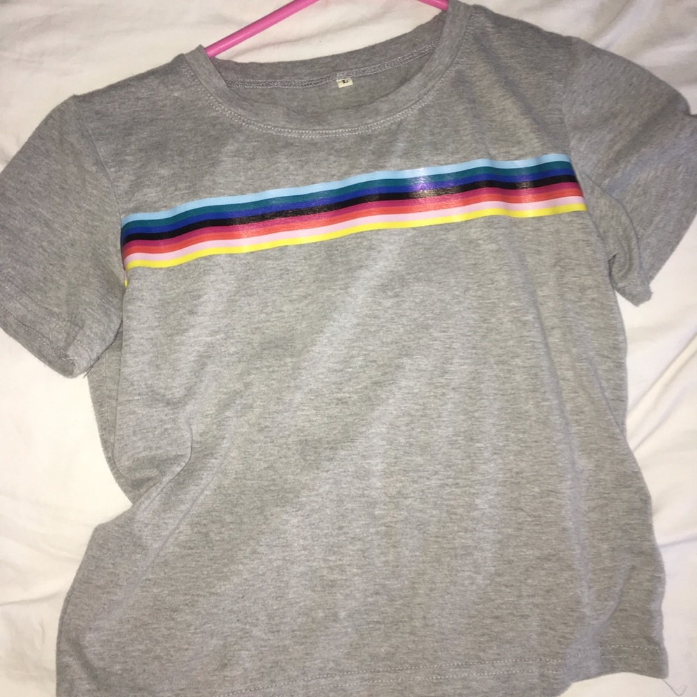 It is a used no shirt with 0 visible wear or tear